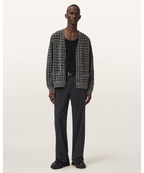 ALLSAINTS（オールセインツ）の「ZAIN WOOL BLEND CARDIGAN | ZAIN ウール ブレンド カーディガン（カーディガン/ボレロ・メンズ・チャコールグレー・XS/S/M/L）」の5枚目の写真