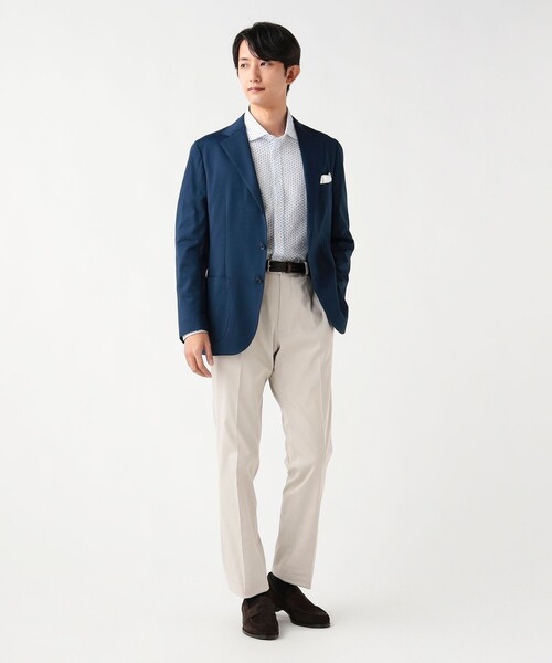 BEAMS HEART(ビームスハート)の「【6/18値下げ】シャンブレーチノ スラックス【ストレッチ】(スラックス・メンズ・ベージュ/ネイビー・LARGE/MEDIUM/X-LARGE/SMALL)」の4枚目の写真