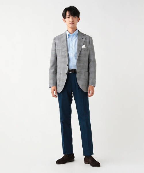 BEAMS HEART(ビームスハート)の「【6/18値下げ】シャンブレーチノ スラックス【ストレッチ】(スラックス・メンズ・ベージュ/ネイビー・LARGE/MEDIUM/X-LARGE/SMALL)」の6枚目の写真