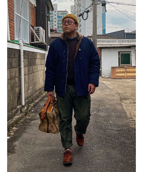 FRIZMWORKS(フリズムワークス)の「EDGAR N-1 DECK JACKET _ NAVY(その他アウター・メンズ・その他・X-LARGE/SMALL/MEDIUM/LARGE)」の8枚目の写真