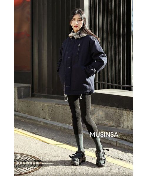 FRIZMWORKS(フリズムワークス)の「EDGAR N-1 DECK JACKET _ NAVY(その他アウター・メンズ・その他・X-LARGE/SMALL/MEDIUM/LARGE)」の4枚目の写真