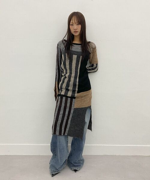 MILLO WOMEN（ミロウーマン）の「スタッドワイドジーン[ブラウン]（デニムパンツ・レディース・その他・SMALL/MEDIUM）」の14枚目の写真