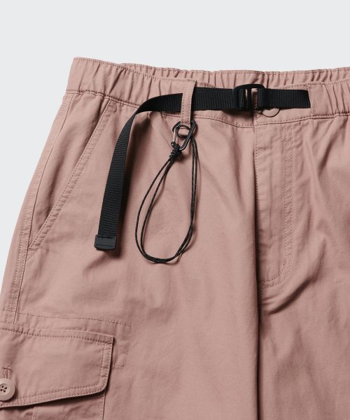 MUSINSA STANDARD（ムシンサスタンダード）の「[シティレジャー] ワイドベルトカーゴパンツ [デザートピンク]（その他パンツ・メンズ・その他・40/38/42/36/34/32/30/31/33/28/29）」の4枚目の写真