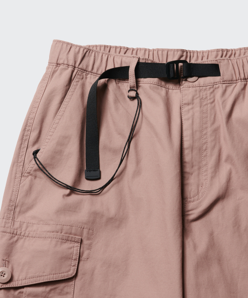 MUSINSA STANDARD（ムシンサスタンダード）の「[シティレジャー] ワイドベルトカーゴパンツ [デザートピンク]（その他パンツ・メンズ・その他・40/38/42/36/34/32/30/31/33/28/29）」の5枚目の写真