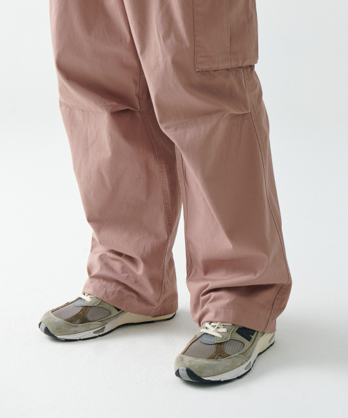 MUSINSA STANDARD（ムシンサスタンダード）の「[シティレジャー] ワイドベルトカーゴパンツ [デザートピンク]（その他パンツ・メンズ・その他・40/38/42/36/34/32/30/31/33/28/29）」の9枚目の写真