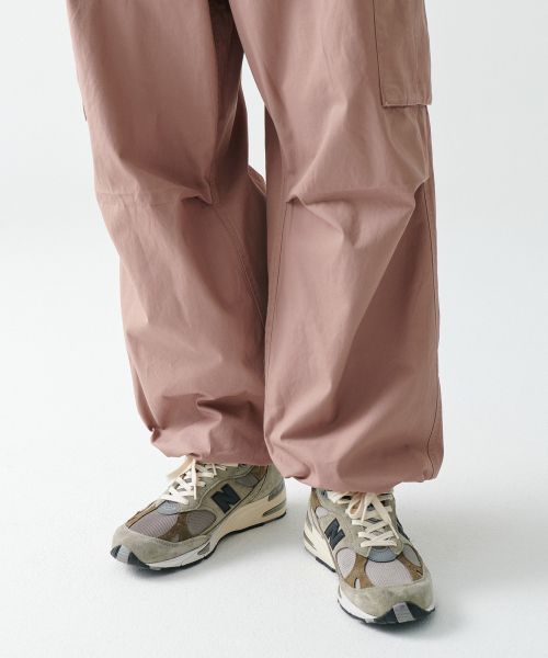 MUSINSA STANDARD（ムシンサスタンダード）の「[シティレジャー] ワイドベルトカーゴパンツ [デザートピンク]（その他パンツ・メンズ・その他・40/38/42/36/34/32/30/31/33/28/29）」の10枚目の写真