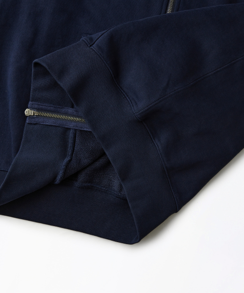 OUTSTANDING（アウトスタンディング）の「AUTHENTIC COMFORT HOOD ZIP SWEAT_NAVY（パーカー・メンズ・その他・MEDIUM/LARGE/X-LARGE）」の5枚目の写真