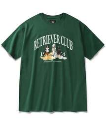 Retriever Club（レトリーバークラブ）の「RETRIEVER FRIENDS SHORT SLEEVE [GREEN]（Tシャツ/カットソー）」