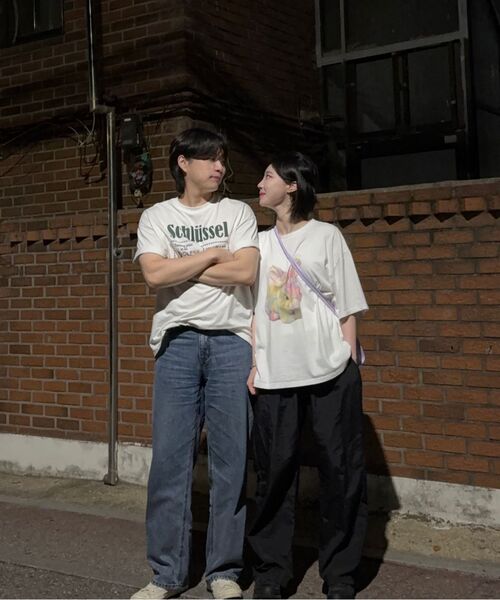 TOFFEE（トフィー）の「モアワイドデニムパンツ (ライトブルー)（デニムパンツ・メンズ・その他・SMALL/MEDIUM/LARGE/X-LARGE）」の3枚目の写真