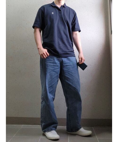 TOFFEE（トフィー）の「モアワイドデニムパンツ (ライトブルー)（デニムパンツ・メンズ・その他・SMALL/MEDIUM/LARGE/X-LARGE）」の9枚目の写真