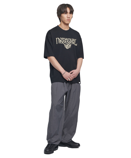 NOMANUAL(NOMANUAL)の「SHADE BELTED PANTS - CHARCOAL(その他パンツ・レディース・その他・SMALL/LARGE/MEDIUM)」の3枚目の写真