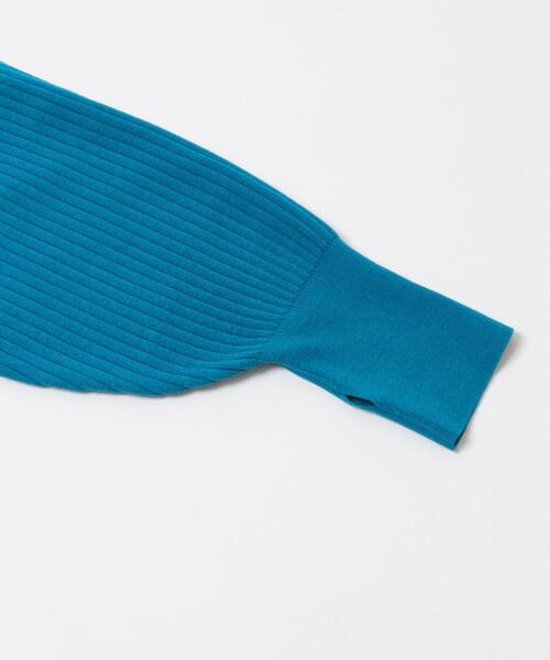 SENSE OF PLACE by URBAN RESEARCH(センスオブプレイスバイアーバンリサーチ)の「『毛玉防止』マトンスリーブセーター(ニット/セーター・レディース・グレー/ブルー/ブラック/ベージュ・ONE)」の8枚目の写真