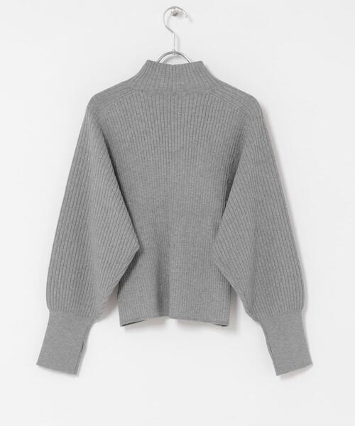 SENSE OF PLACE by URBAN RESEARCH(センスオブプレイスバイアーバンリサーチ)の「『毛玉防止』マトンスリーブセーター(ニット/セーター・レディース・グレー/ブルー/ブラック/ベージュ・ONE)」の16枚目の写真