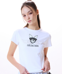 IM RUBBIT TEE(WHITE)