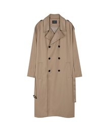 FLAREUP（フレアアップ）の「Oversized Raglan Trench Coat - Beige (FL-020)（トレンチコート）」