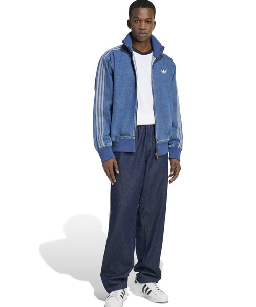 adidas(アディダス)の「adidas ADICOLOR DENIM FIREBIRD TRACK TOP / アディダス アディカラー デニム ファイヤーバード トラック トップ(その他アウター・メンズ・インディゴブルー・3XL/XXL/XL/L/M/S)」の11枚目の写真