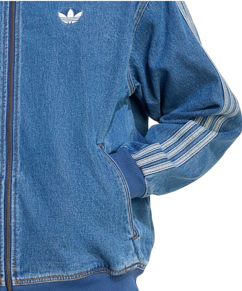 adidas(アディダス)の「adidas ADICOLOR DENIM FIREBIRD TRACK TOP / アディダス アディカラー デニム ファイヤーバード トラック トップ(その他アウター・メンズ・インディゴブルー・3XL/XXL/XL/L/M/S)」の6枚目の写真