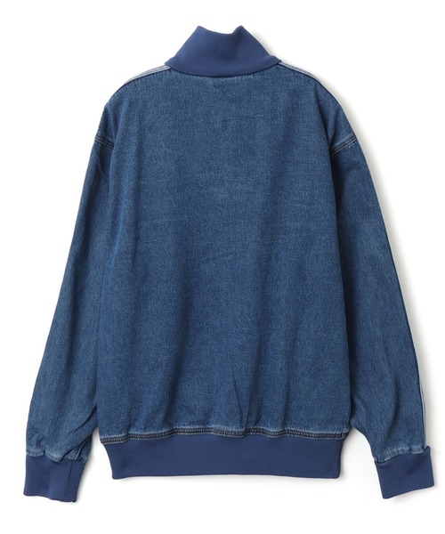 adidas(アディダス)の「adidas ADICOLOR DENIM FIREBIRD TRACK TOP / アディダス アディカラー デニム ファイヤーバード トラック トップ(その他アウター・メンズ・インディゴブルー・3XL/XXL/XL/L/M/S)」の9枚目の写真