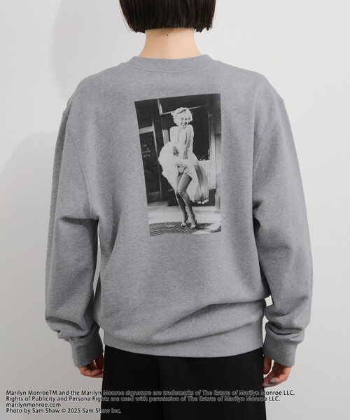 le cercle ADAM ET ROPE'(ルセルクルアダムエロペ)の「【SCREENSTARS/スクリーンスターズ】MARILYN MONROE SWEAT(スウェット・レディース・ベージュ系その他/グレー・FREE)」の15枚目の写真
