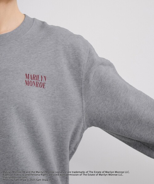 le cercle ADAM ET ROPE'(ルセルクルアダムエロペ)の「【SCREENSTARS/スクリーンスターズ】MARILYN MONROE SWEAT(スウェット・レディース・ベージュ系その他/グレー・FREE)」の18枚目の写真