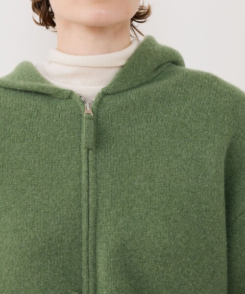 オーストラリアンラムズウール ジップアップブルゾン（ブルゾン