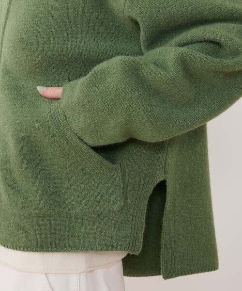 オーストラリアンラムズウール ジップアップブルゾン（ブルゾン