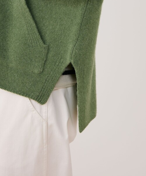 オーストラリアンラムズウール ジップアップブルゾン（ブルゾン