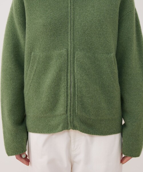 ギャルリーヴィ　ブルゾン ギャルリー・ヴィー GALERIE VIE コットンシルクミラノリブ ブルゾン