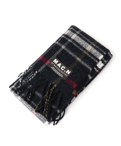 NOLLEY’S(ノーリーズ)の「【MAC.N/マックエヌ】Lambswool Canisbay Scarf 25(ストール/ショール・メンズ・ブルー系その他6/グレー系その他・FREE)」の6枚目の写真