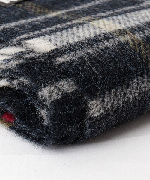 NOLLEY’S(ノーリーズ)の「【MAC.N/マックエヌ】Lambswool Canisbay Scarf 25(ストール/ショール・メンズ・ブルー系その他6/グレー系その他・FREE)」の7枚目の写真