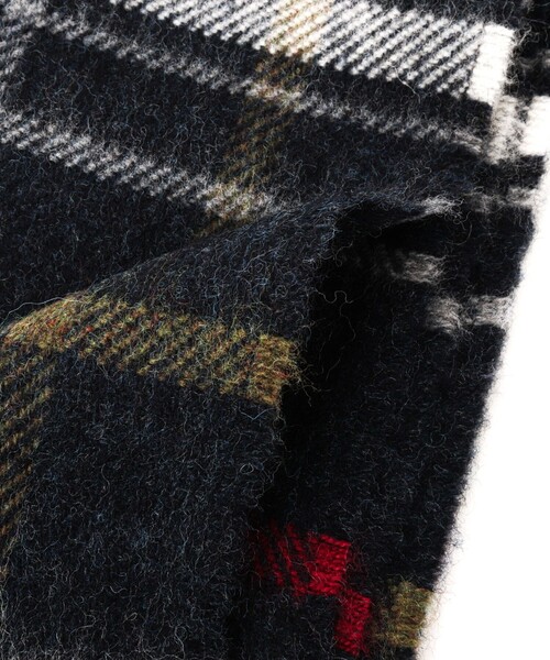 NOLLEY’S(ノーリーズ)の「【MAC.N/マックエヌ】Lambswool Canisbay Scarf 25(ストール/ショール・メンズ・ブルー系その他6/グレー系その他・FREE)」の8枚目の写真