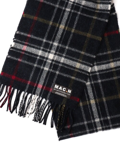 NOLLEY’S(ノーリーズ)の「【MAC.N/マックエヌ】Lambswool Canisbay Scarf 25(ストール/ショール・メンズ・ブルー系その他6/グレー系その他・FREE)」の9枚目の写真