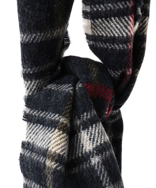 NOLLEY’S(ノーリーズ)の「【MAC.N/マックエヌ】Lambswool Canisbay Scarf 25(ストール/ショール・メンズ・ブルー系その他6/グレー系その他・FREE)」の13枚目の写真