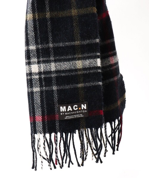 NOLLEY’S(ノーリーズ)の「【MAC.N/マックエヌ】Lambswool Canisbay Scarf 25(ストール/ショール・メンズ・ブルー系その他6/グレー系その他・FREE)」の14枚目の写真