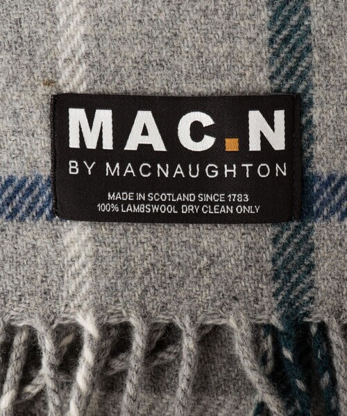 NOLLEY’S(ノーリーズ)の「【MAC.N/マックエヌ】Lambswool Canisbay Scarf 25(ストール/ショール・メンズ・ブルー系その他6/グレー系その他・FREE)」の20枚目の写真