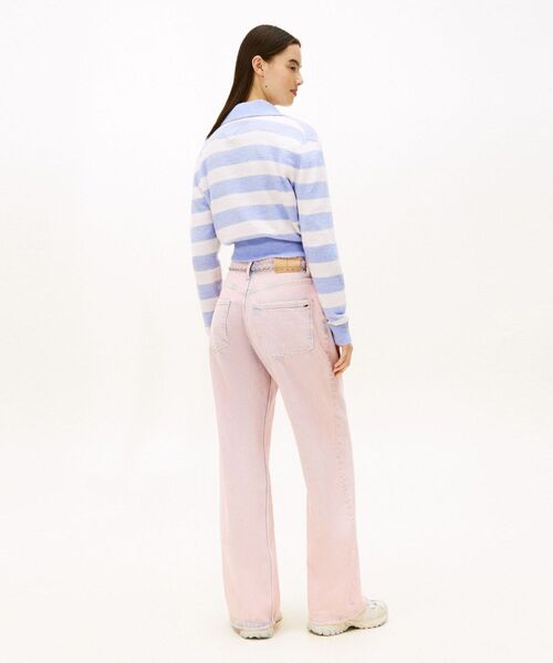 tommy jeans(トミー ジーンズ)の「フラフィポロセーター(ポロシャツ・レディース・マルチ・MEDIUM/SMALL/X-SMALL)」の3枚目の写真