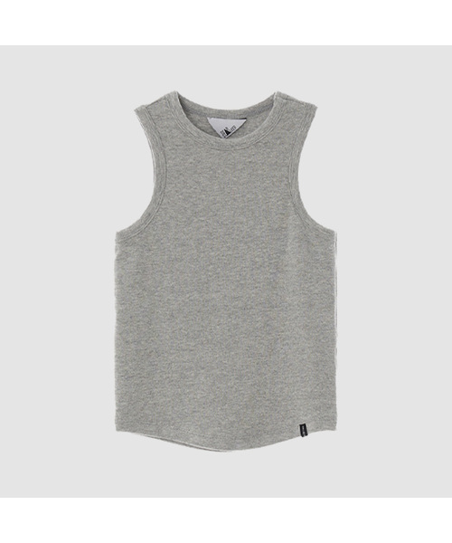 DEARSTALKER（ディアストーカー）の「D. BASIC ROUND NECK SLEEVELESS - 5 COLOR（Tシャツ/カットソー・レディース・グレー/ブラック/ダークブラウン/PINK・FREE）」の2枚目の写真