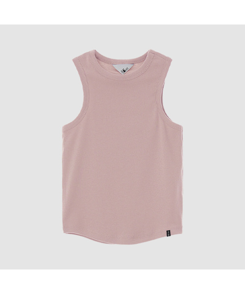 DEARSTALKER（ディアストーカー）の「D. BASIC ROUND NECK SLEEVELESS - 5 COLOR（Tシャツ/カットソー・レディース・グレー/ブラック/ダークブラウン/PINK・FREE）」の4枚目の写真