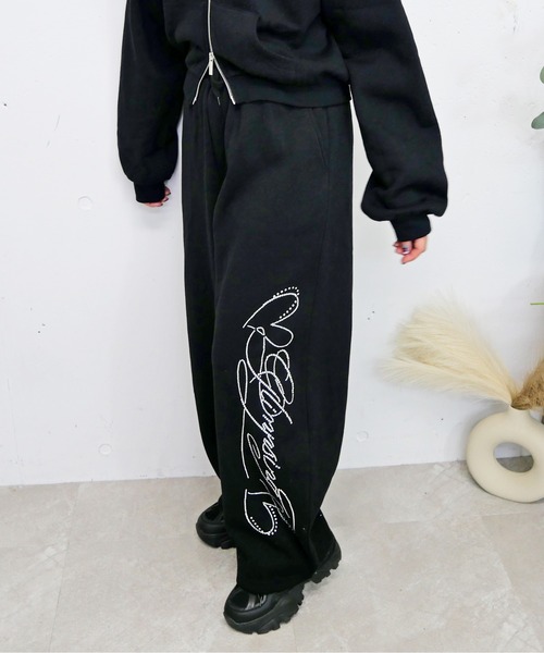 セール】ストーンロゴパンツ（スウェットパンツ）｜FUN（ファン）の