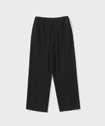 WOOL BANDING PANTS (BLACK)