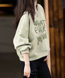 ONEP STAR（ワンピスター）の「ロゴプリント入りオーバーサイズスウェット（スウェット）」