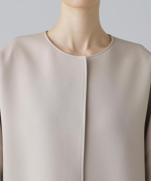 ◇トリプルクロスコート（ノーカラーコート）｜ADORE（アドーア）の