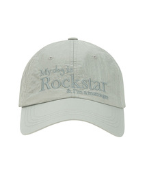 JOEGUSH（ジョーガッシュ）の「Rockstar dog Nylon cap (Light grey)（キャップ）」