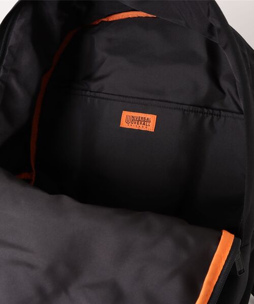 UNIVERSAL OVERALL(ユニバーサルオーバーオール)の「【RS】【UNIVERSAL OVERALL】Daily backpack(ショルダーバッグ・メンズ・ブラック・FREE)」の3枚目の写真