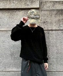 kutir | VELOUR MOLE LINKING KNIT/ベロアモールリンキングニット(ニット/セーター)