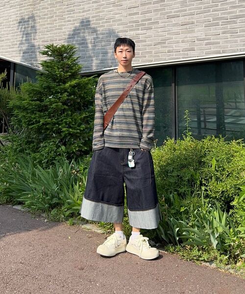 C WEAR BY THE GENIUS(シーウェアバイザジーニアス)の「オーバーサイズシースルークラフトニットプルオーバーブルー(ニット/セーター・レディース・その他・size3/size1)」の8枚目の写真