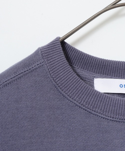 OMNES（オムネス）の「裏起毛ポケット付きトレーナー長袖 KIDS（スウェット・キッズ・アイボリー/パープル・110cm/120cm/100cm）」の19枚目の写真