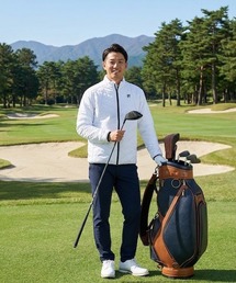 【FILA GOLF:フィラゴルフ】中綿ブルゾン ゴルフ