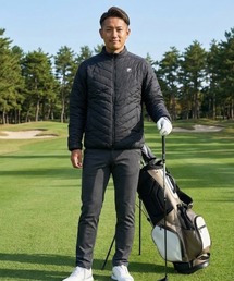 FILA GOLF（フィラゴルフ ）の「【FILA GOLF:フィラゴルフ】中綿ブルゾン　ゴルフ（ブルゾン）」