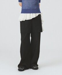 Ray BEAMS | ハーフ レイヤード パンツ(スラックス)